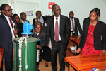 Honourable Professor Jonathan Moyo, Minister of Higher and Tertiary Education, Science and Technology Development visits HIT