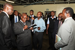 Honourable Professor Jonathan Moyo, Minister of Higher and Tertiary Education, Science and Technology Development visits HIT