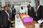 Honourable Professor Jonathan Moyo, Minister of Higher and Tertiary Education, Science and Technology Development visits HIT