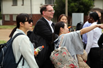 The korean delegation from handong global university arriving at the Harare Institute of Technology for the Global Entrepreneurship Training (Southern Africa) Zimbabwe 2016