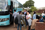 The korean delegation from handong global university arriving at the Harare Institute of Technology for the Global Entrepreneurship Training (Southern Africa) Zimbabwe 2016