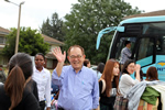 The korean delegation from handong global university arriving at the Harare Institute of Technology for the Global Entrepreneurship Training (Southern Africa) Zimbabwe 2016