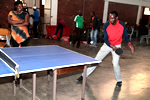 Sungai Mazando playing his Final TableTennis match