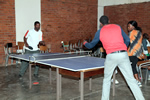 Sungai Mazando playing his Final TableTennis match