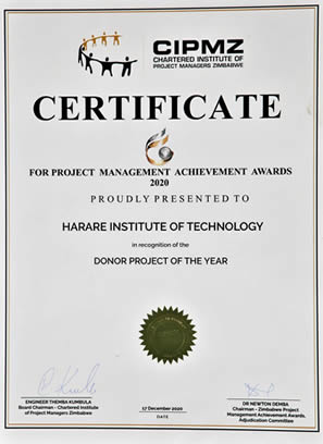 DONOR PROJECT OF THE YEAR