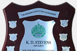 K. D. Stevens Award to Engineer  Mercy Manyuchi, Chairperson for the Chemical and Process Systems Engineering  Department.