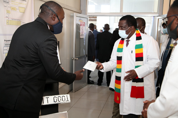 President Mnangagwa Launches HIT Innovation Hub