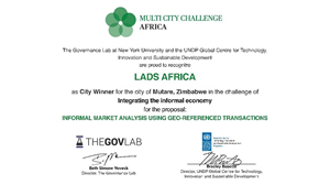 LADS Africa Scoops the Multicity Challenge Best Project Award