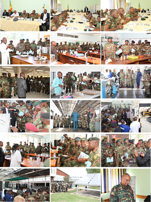 Study Visit by The Joint Command and Staff Course Number 30 of the Zimbabwe Defence College